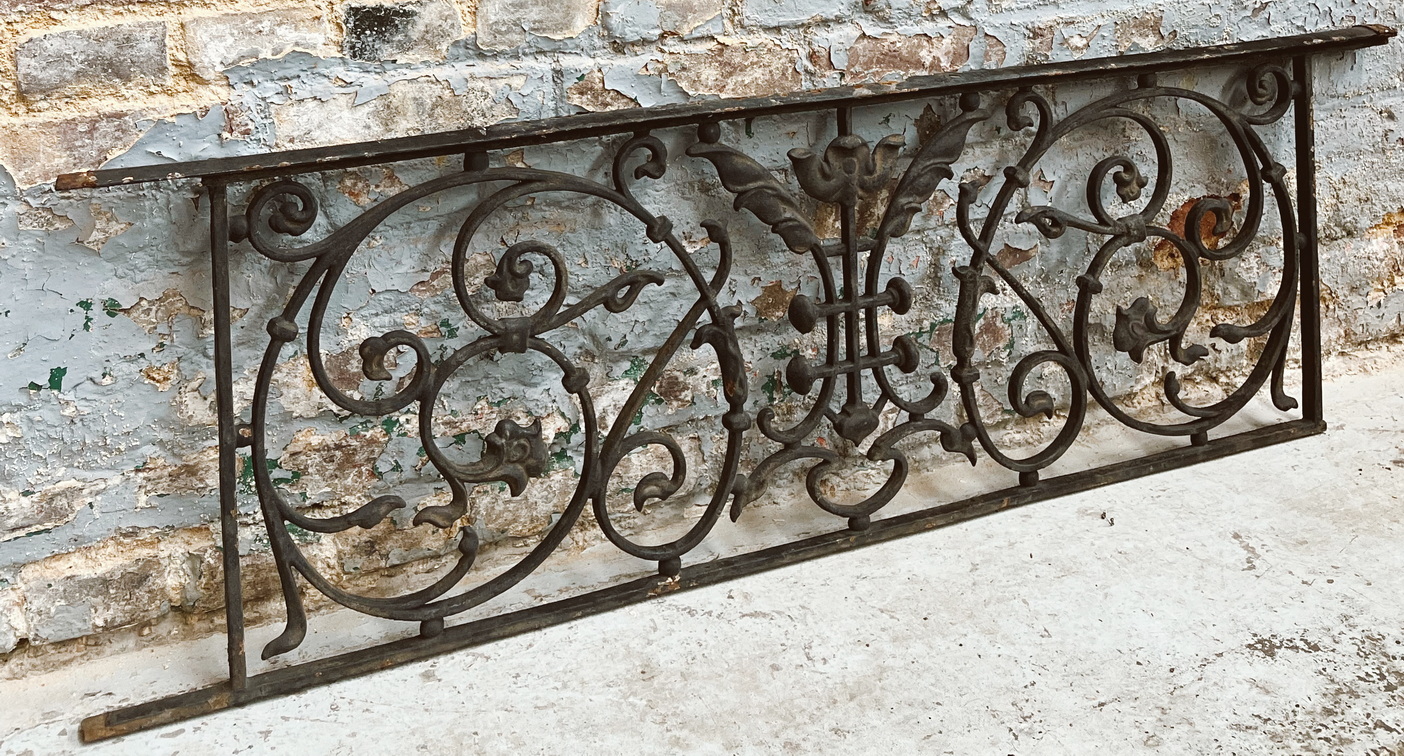 A French Scroll-work Grille